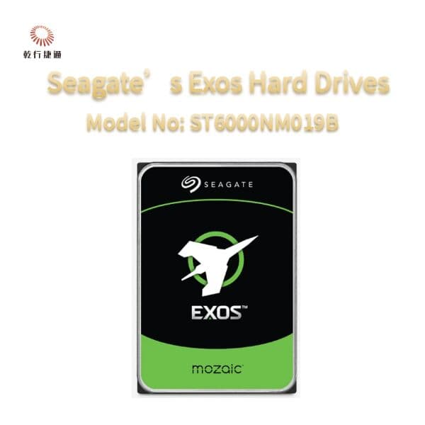 Накопитель серверный Seagate Exos 6 ТБ, ST6000NM019B
