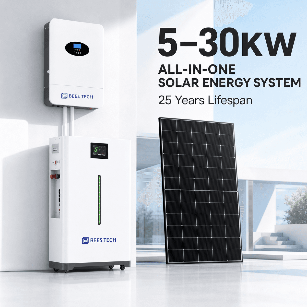 Модуль фотоэлектрический, 48 В, BLR-51.2V-15KWh