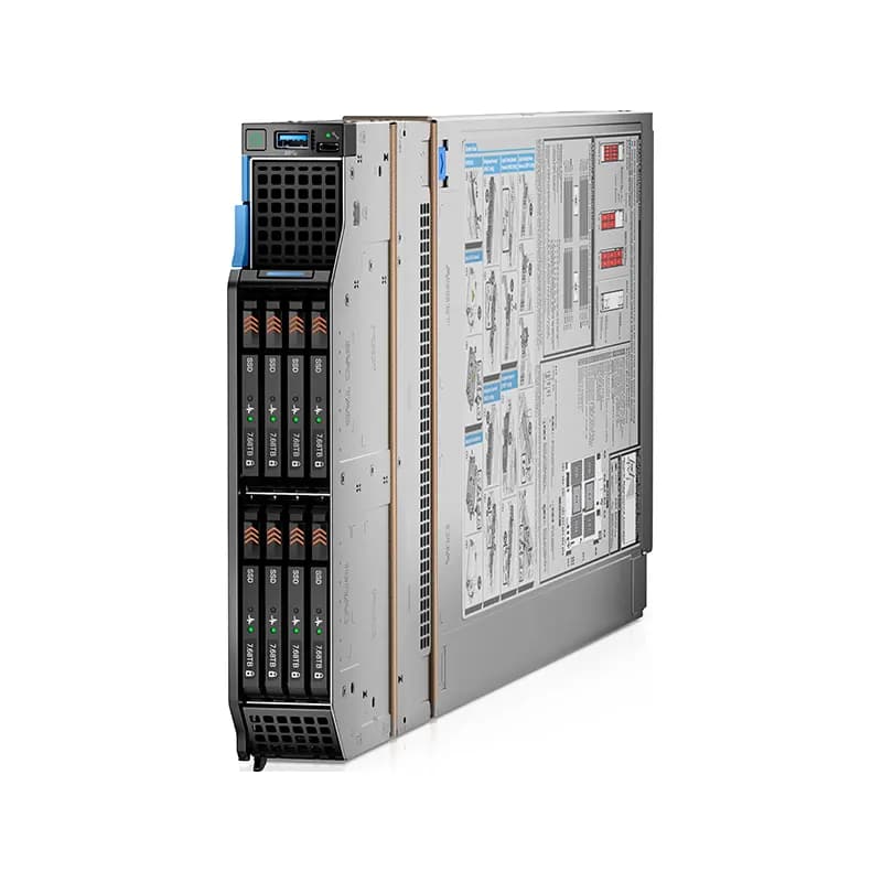 Вычислительный модуль Dell PowerEdge MX760c для шасси PowerEdge MX7000