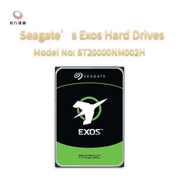 Накопитель серверный Seagate Exos 20 ТБ, ST20000NM002H