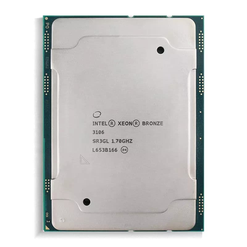 Процессор Intel Xeon Bronze 3106, 1,7 ГГц, 8 ядер, кэш 11 МБ