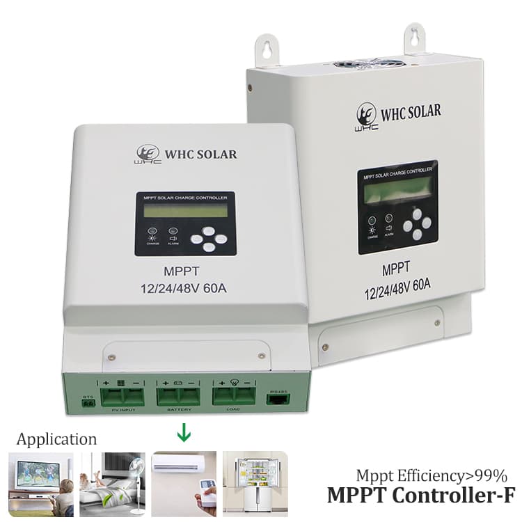 Контроллер заряда солнечный MPPT, 60 А, 12 В, MPPT/WHC4860F