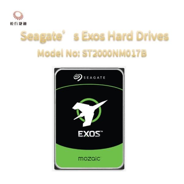 Накопитель серверный Seagate Exos 2 ТБ, ST2000NM017B