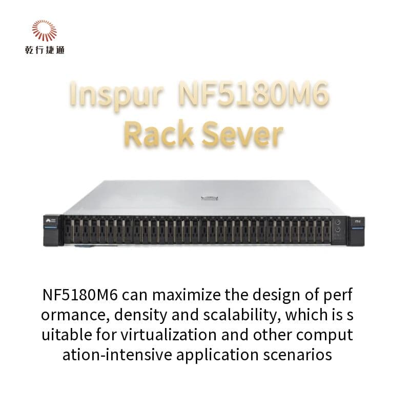 Сервер стоечный Inspur NF5180M6, 1U, чипсет Intel C621A