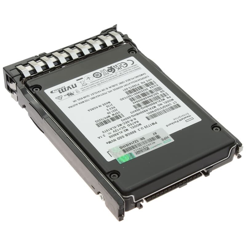 Накопитель SSD, 7.7 ТБ, NVMe, P22280-B21