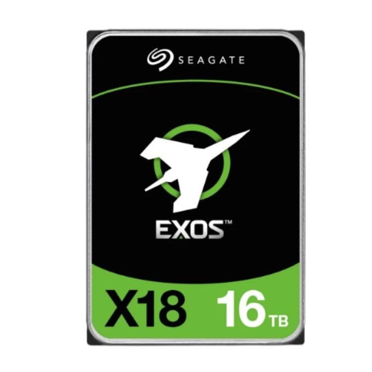 Накопитель Seagate Exos X18 16 ТБ, SAS 12 Гбит/с, ST16000NM007J