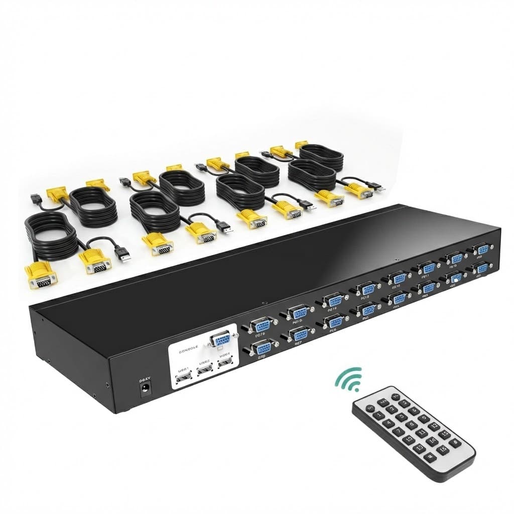 KVM-переключатель, 16 портов, MT-1601UK-CH