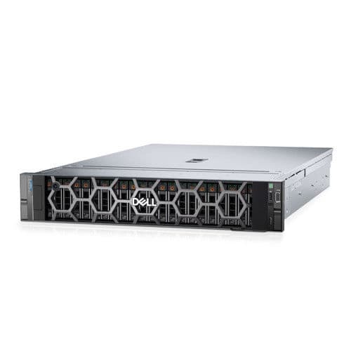 Сервер стоечный Dell PowerEdge R760, 2U, для виртуализации и задач ИИ, память DDR5