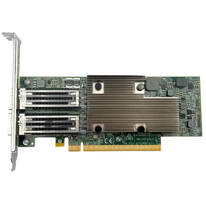 Сетевая карта Broadcom BCM957508-P2100G, 2 × 100 Гбит/с QSFP56