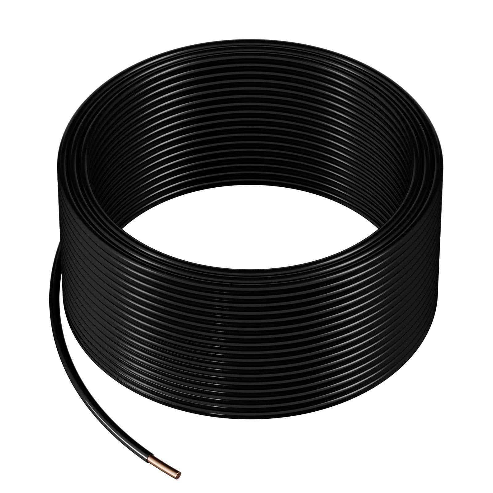 Провод монтажный THHN 12 AWG однопроволочный, медь OFC, изоляция ПВХ с нейлоновой оболочкой, 600 В