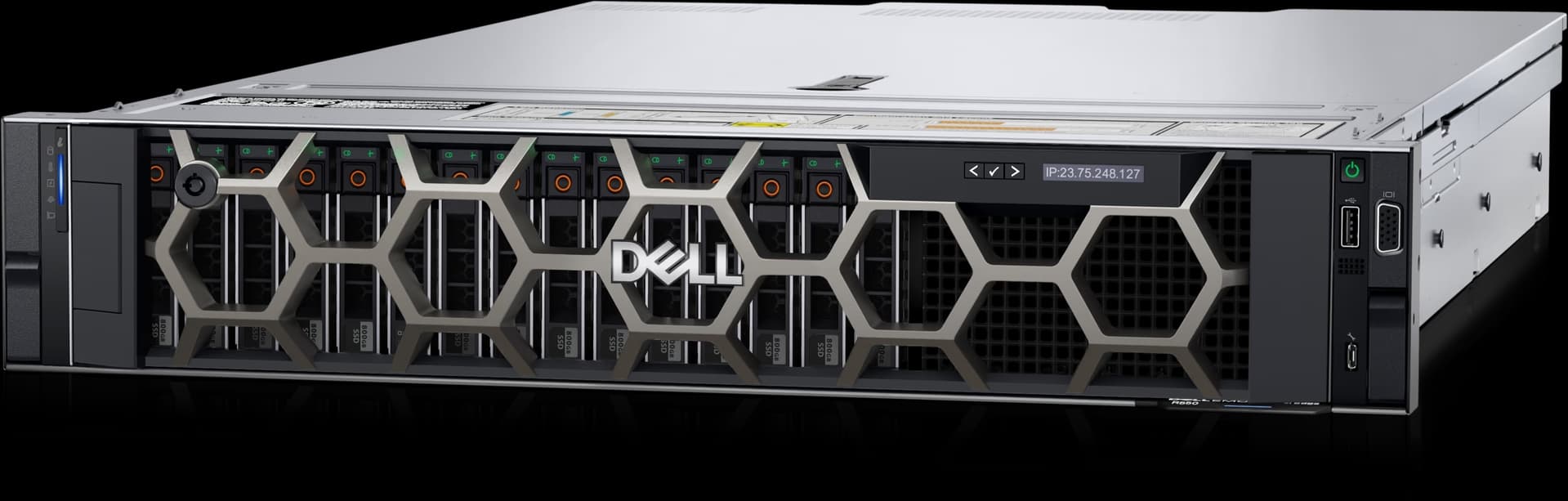 Сервер стоечный Dell PowerEdge R550, 2U, двухсокетный