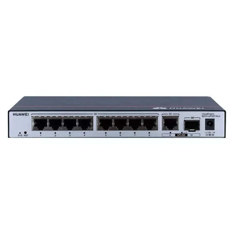 Коммутатор Huawei S5731-L8T2ST-RUA, 8 портов, гигабитный, SFP 1GE