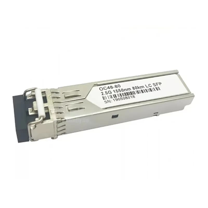 Оптический модуль Finisar SFP 2,5 Гбит/с, одномодовый, до 80 км, LC, с контролем параметров