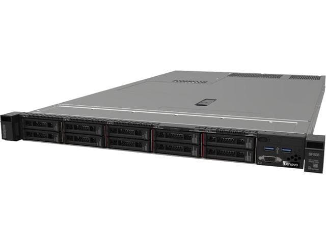 Сервер стоечный Lenovo ThinkSystem SR635, 1U, односокетный