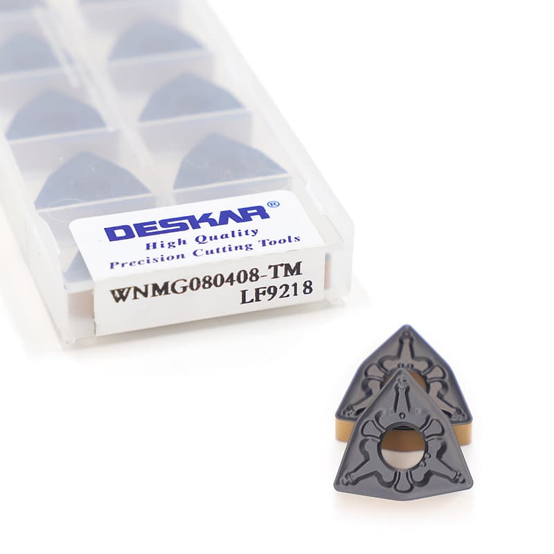 Пластина токарная сменная WNMG080404, WNMG080408 и WNMG080412 с покрытием CVD