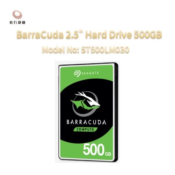 Накопитель Seagate BarraCuda 500 ГБ, 2,5 дюйма, ST500LM030