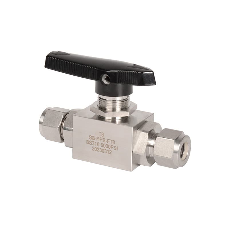 Кран шаровой газовый высокого давления AISI 316/316L, до 6000 psi