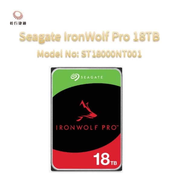 Накопитель Seagate IronWolf Pro 18 ТБ, ST18000NT001