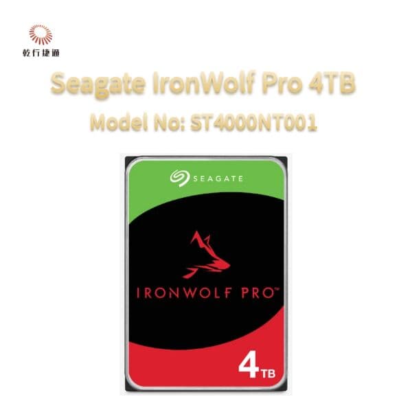 Накопитель Seagate IronWolf Pro 4 ТБ, ST4000NT001