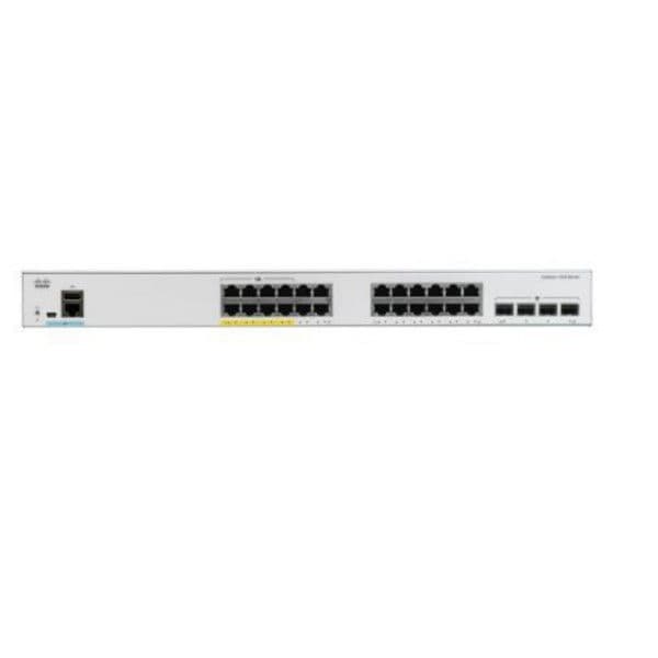 Коммутатор Cisco C1000-24T-4X-L, 24 порта, аплинк 10G
