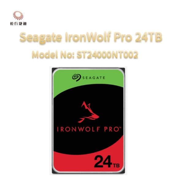 Накопитель Seagate IronWolf Pro 24 ТБ, ST24000NT002