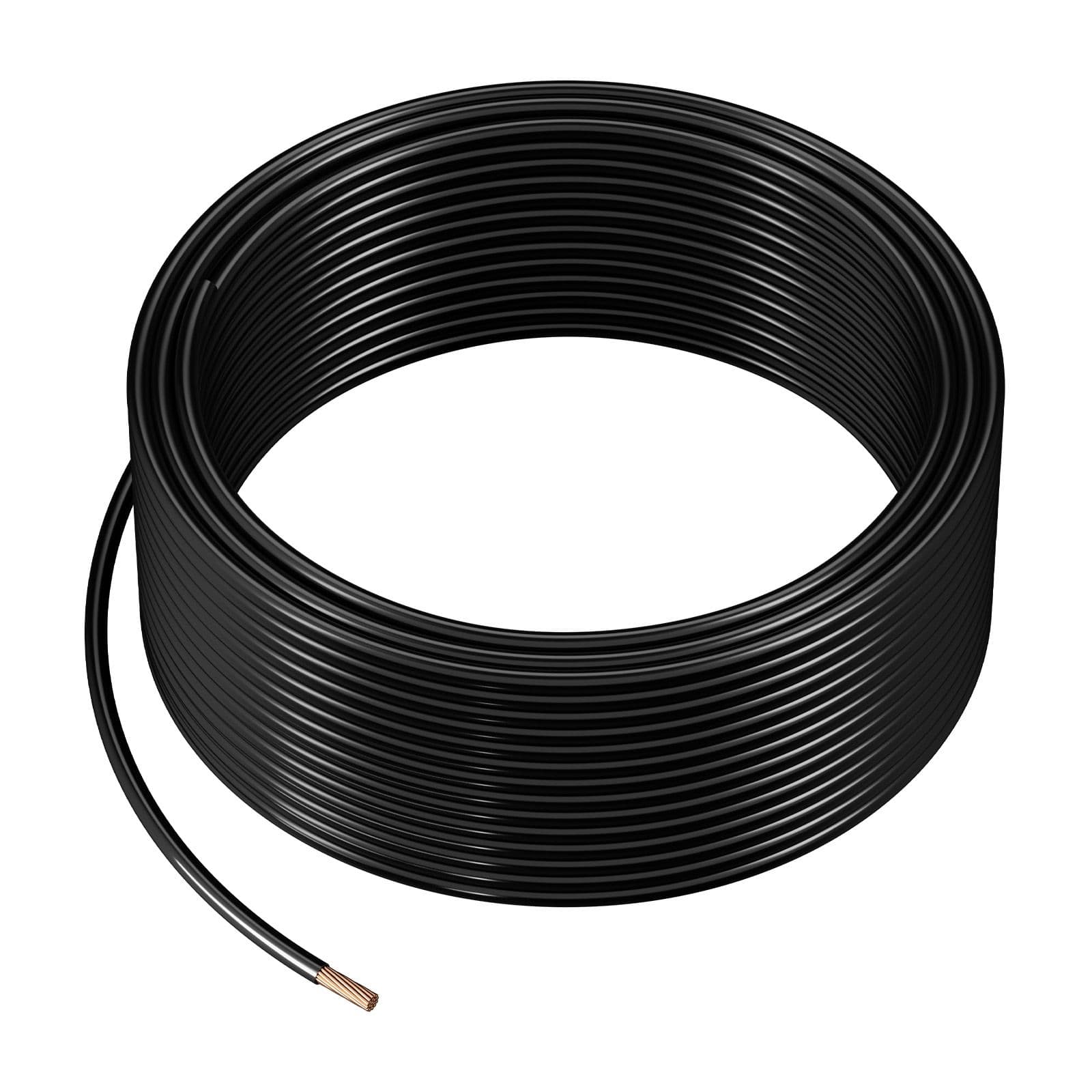 Провод монтажный THHN 12 AWG многопроволочный, 19 проволок, медь OFC, изоляция ПВХ с нейлоновой оболочкой, 600 В