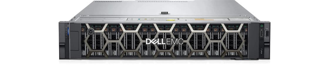 Сервер стоечный Dell EMC PowerEdge R750, 2U, 64 ГБ, 34 слота DDR4