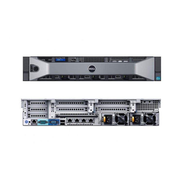 Сервер стоечный Dell PowerEdge R730, 128 ГБ памяти, 16 ТБ SAS (восстановленный)