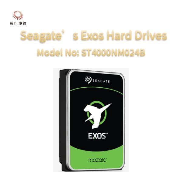 Накопитель серверный Seagate Exos 4 ТБ, ST4000NM024B
