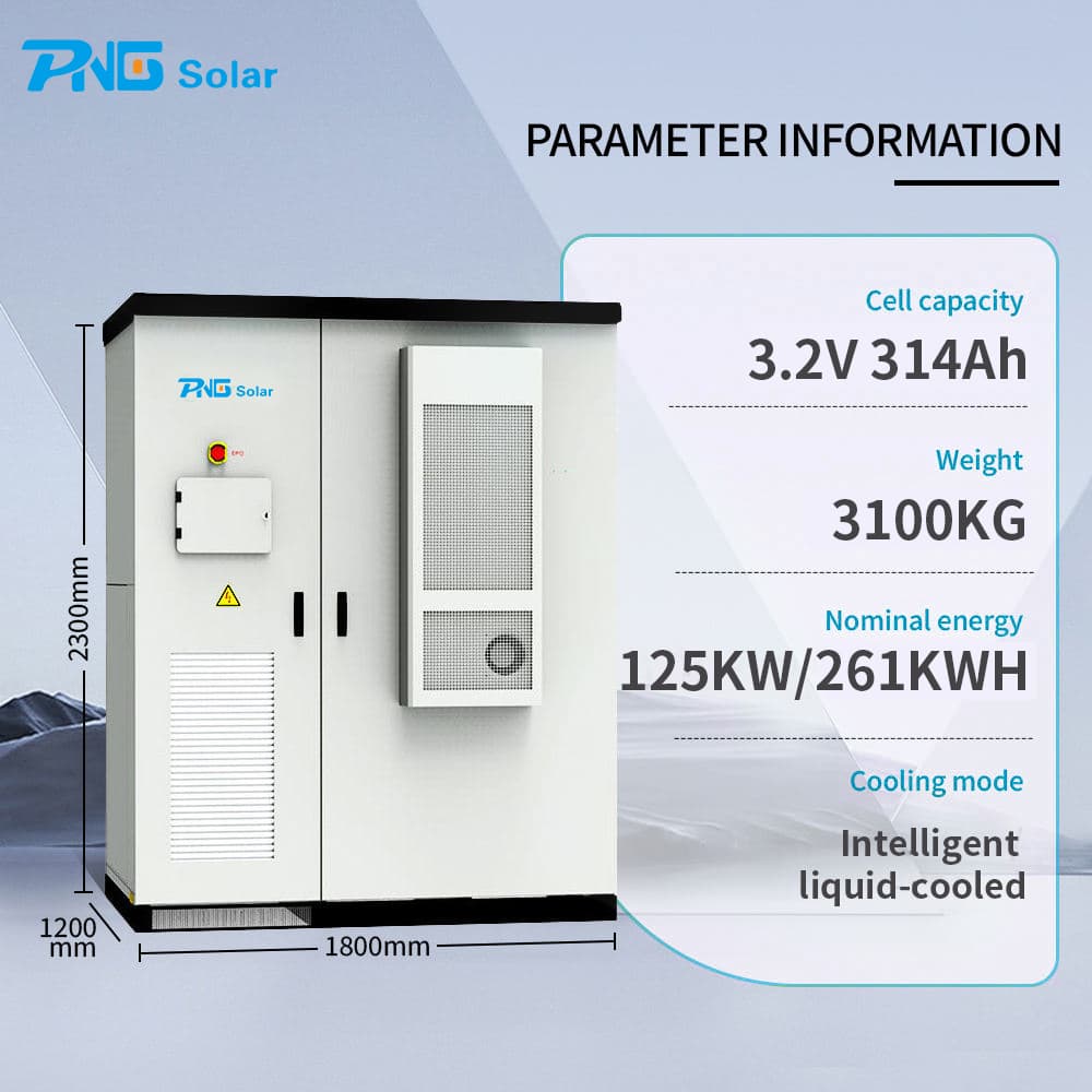 Система накопления энергии, 1000 В, 215 кВт·ч, PNG-HYD 125/261KWH